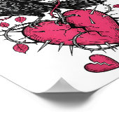 Poster Funny Crow F-caw-f Valentines Day Black Bird Fcawf (Coin)