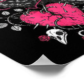 Poster Funny Crow F-caw-f Valentines Day Black Bird Fcawf (Coin)