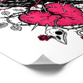 Poster Funny Crow F-caw-f Valentines Day Black Bird Fcawf (Coin)