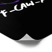 Poster Funny Crow Logo F-Caw-F – Caws For Attention! Clas (Coin)