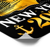 Poster Funny Cruising Into 2026 New Year Matching Family  (Coin)