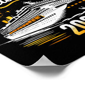 Poster Funny Cruising Into 2026 New Year Matching Family  (Coin)