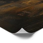 Poster Funny Cute Ghost Holding Red Balloon, Vintage (Coin)