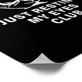 Poster Funny Dad,just Resting My Eyes For Dad Gift Dad Fa (Coin)