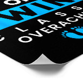 Poster Funny Dad Of Twins Clic Overachiever Twins (Coin)