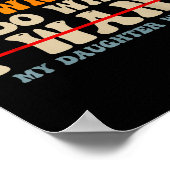 Poster Funny Dad Shirts From Daughter I Do What My Daught (Coin)