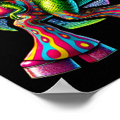 Poster Funny Dancing Dinosaur (Coin)