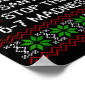 Poster Funny Dear Santa Stop The 67 Madness Ugly Christma (Coin)