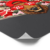 Poster Funny Deer Hunting Buck Camo Valentines Day Men Wo (Coin)