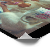 Poster Funny Disgusting Doll Face Meme Smoking Sad Sarcas (Coin)