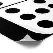 Poster Funny Domino Meme Six Seven Play Strategy Number H (Coin)