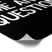 Poster Funny, Don't Ask Me Any Questions, Joke Sarcastic (Coin)