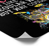 Poster Funny Drummers Wife Valentines Day Gift Drums  (Coin)