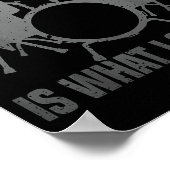 Poster Funny Drumming Art For Men Women Drumline Drum Set (Coin)