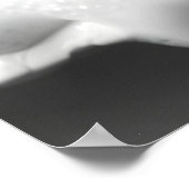 Poster Funny Duck Bubble Bath Print, Bathroom Wall Art (Coin)