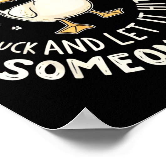 Poster Funny Duck Graphic Tees Men Women Teens Funny Quot (Coin)