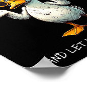 Poster Funny Duck Shirt Drôle Citation Tee - shirts Graph (Coin)