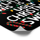 Poster Funny Due To Inflation Ugly Christmas Sweaters For (Coin)