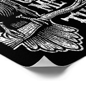 Poster Funny Edgar Allan E Raven Quoth Edgar Allan E Gift (Coin)