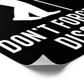 Poster Funny Elderly Gag Gift Senior Citizen Gag - Don't  (Coin)