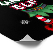 Poster Funny Elf Christmas Pajamas Pjs Matching Family Gr (Coin)