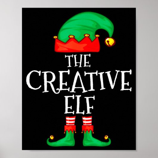 Poster Funny Elf Family Christmas Creative Elf Sweater Me (Devant)