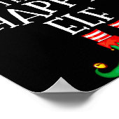 Poster Funny Elf Family Christmas The Happy Elf Sweater M (Coin)