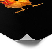 Poster Funny F-Caw-F Chicken F-Caw-F Chicken Classic Cool (Coin)