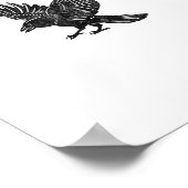 Poster Funny F-Caw-F Crow Aesthetic Style (Coin)