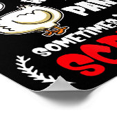 Poster Funny Farting Chicken Lover I Dont Fart I Whisper  (Coin)