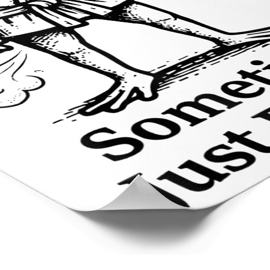 Poster Funny Farting Frog Fart Joke Sometimes I Just Be F (Coin)