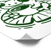 Poster Funny Farting Frog Froglet Fart Sometimes I Just B (Coin)