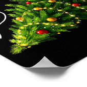 Poster Funny Felines Pushing Christmas Tree Ugly Xmas Paj (Coin)