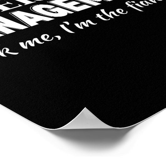 Poster Funny Fiancee Under New Management Matching Fiance (Coin)