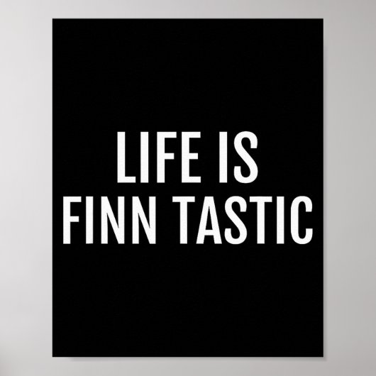 Poster Funny Finnish Finland Quote Shirt _ Lie Is Finn Ta (Devant)