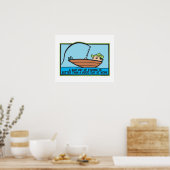 Poster Funny Fisherman (Cuisine)