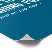 Poster Funny Fisherman Quote I Have Too Many Fishing Les  (Coin)