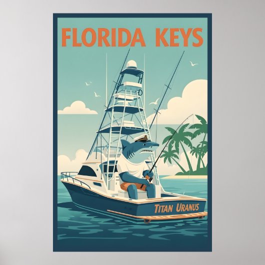 Poster Funny Florida Keys  (Devant)