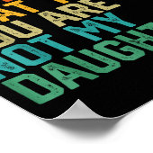 Poster Funny For Father Dad From Daughter Father's Day Da (Coin)