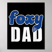 Poster Funny Foxy Dad  (Devant)