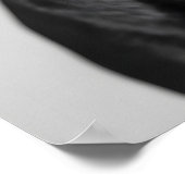 Poster Funny French Bulldog Bathroom Print, Toilet Paper (Coin)