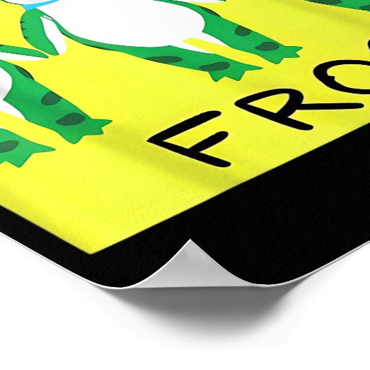 Poster Funny Frog We Are All Frog (Coin)