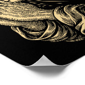 Poster Funny Gamer Prayer Pun Video Game Controller Retro (Coin)