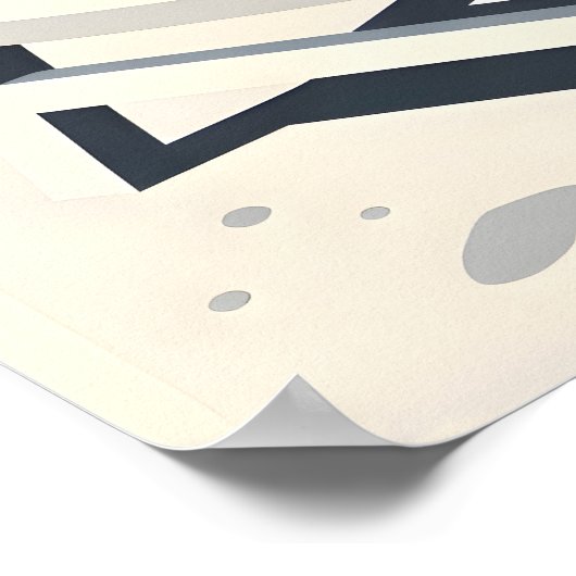 Poster Funny German flag (Coin)