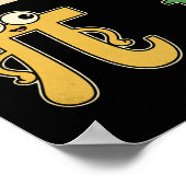 Poster Funny Get Real Be Rational Pi Day Math Teacher Gee (Coin)