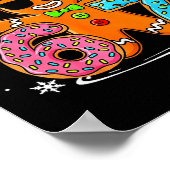 Poster Funny Gingerbread 67 Six Seven Ice Cream Drip Chri (Coin)