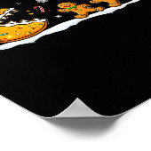 Poster Funny Gingerbread Christmas Cookie Baking Boys Gir (Coin)