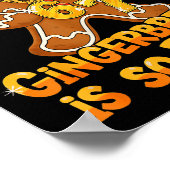 Poster Funny Gingerbread Is So Rizzy Christmas 67 Gen Alp (Coin)