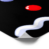 Poster Funny Gingerbread Man Christmas Costume  (Coin)