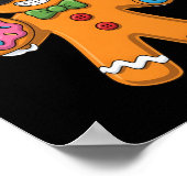 Poster Funny Gingerbread Six Seven 67 Ice Cream Christmas (Coin)